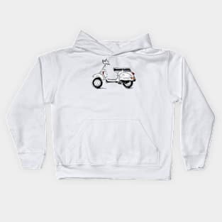 Daddy's scooter Kids Hoodie